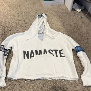 Vintage Havana “Namaste” Sweatshirt- Size S (Juniors)